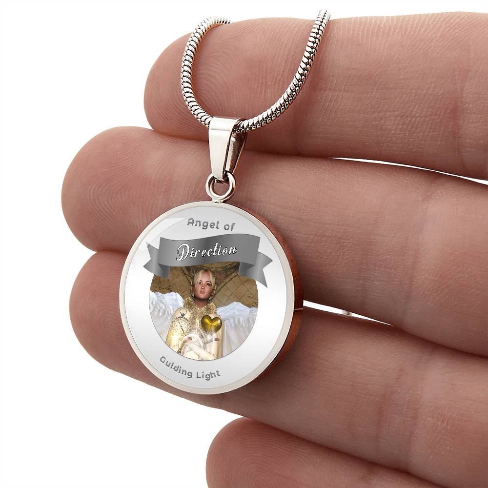 Direction - Guardian Angel Affirmation Necklace - More Than CharmsMore Than Charms