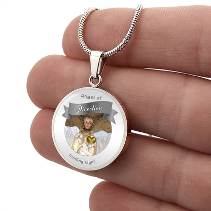 Direction - Guardian Angel Affirmation Necklace - More Than CharmsMore Than Charms