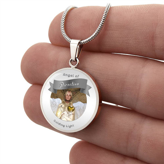 Direction - Guardian Angel Charm Necklace - This Luxury Charm Necklace is more than just an accessory — it’s a soulful expression of your journey, dreams, and intentions. Designed with meaning, each charm carries powerful affirmation words, images, or sym