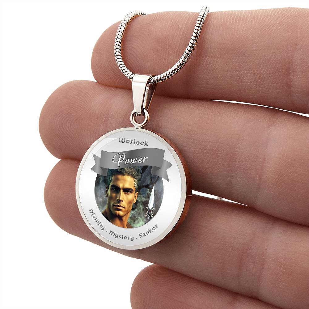 Warlock - RPG Fantasy Affirmation Necklace - More Than CharmsMore Than Charms