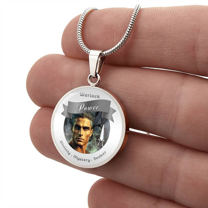 Warlock - RPG Fantasy Affirmation Necklace - More Than CharmsMore Than Charms