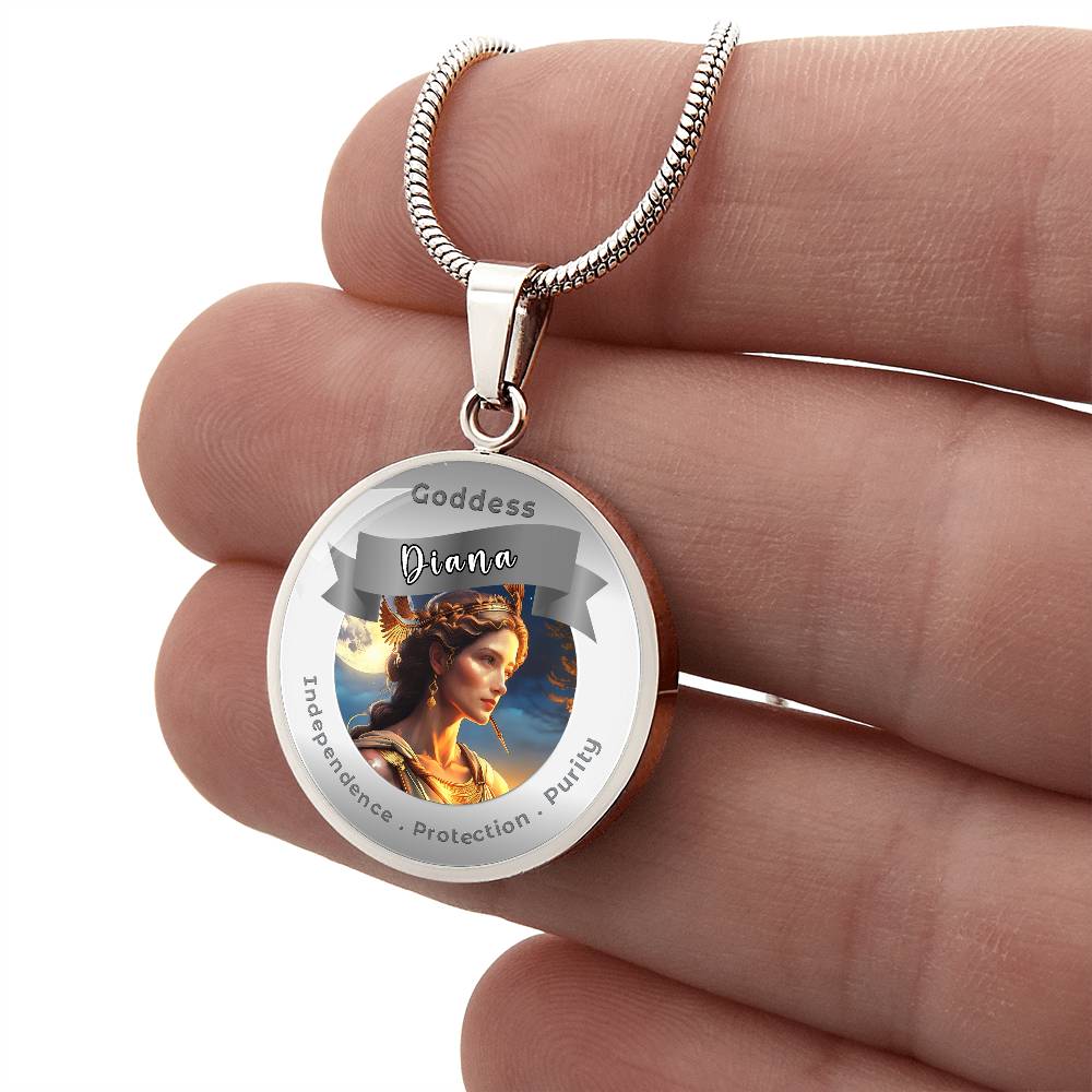 Diana - Affirmation Necklace - More Than CharmsMore Than Charms