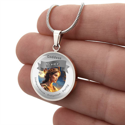 Diana - Affirmation Necklace - More Than CharmsMore Than Charms