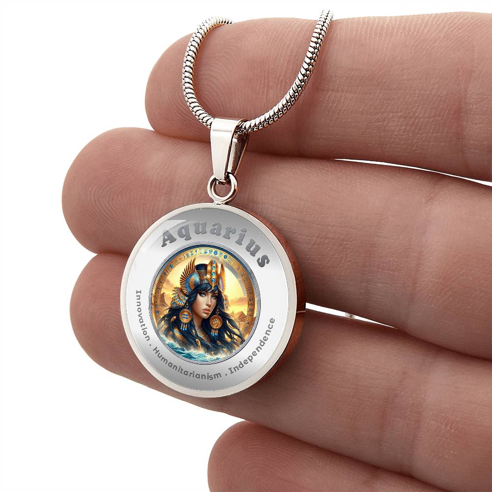 Aquarius - Affirmation Necklace - More Than CharmsMore Than Charms