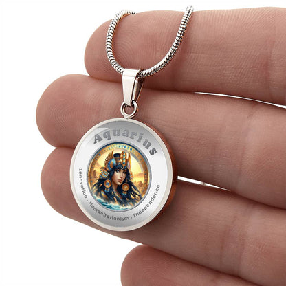 Aquarius - Affirmation Necklace - More Than CharmsMore Than Charms