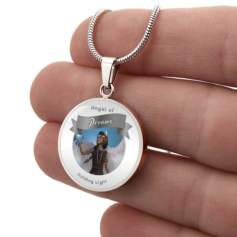Dream - Guardian Angel Affirmation Necklace - More Than CharmsMore Than Charms