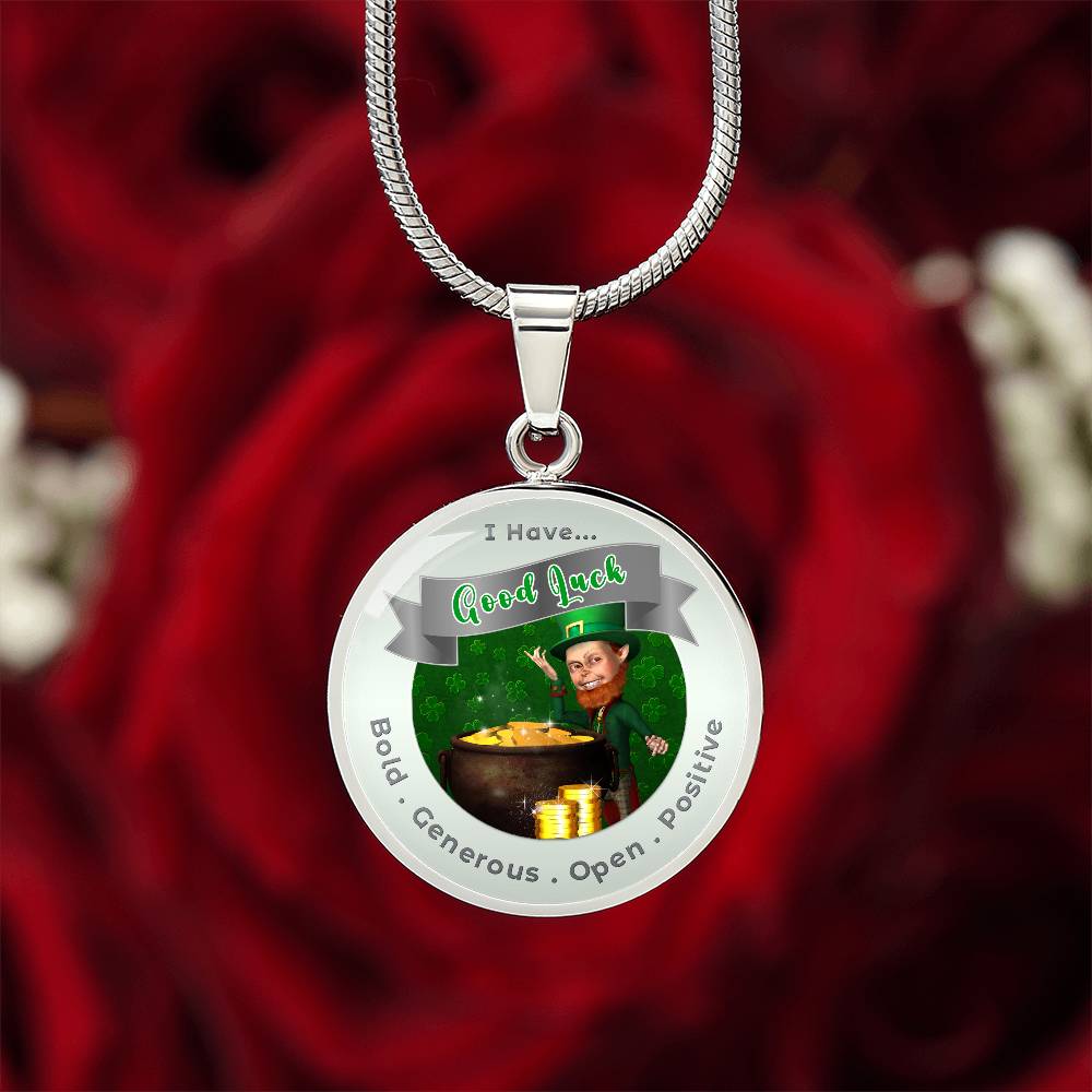 Leprechaun - Affirmation Necklace - More Than CharmsMore Than Charms