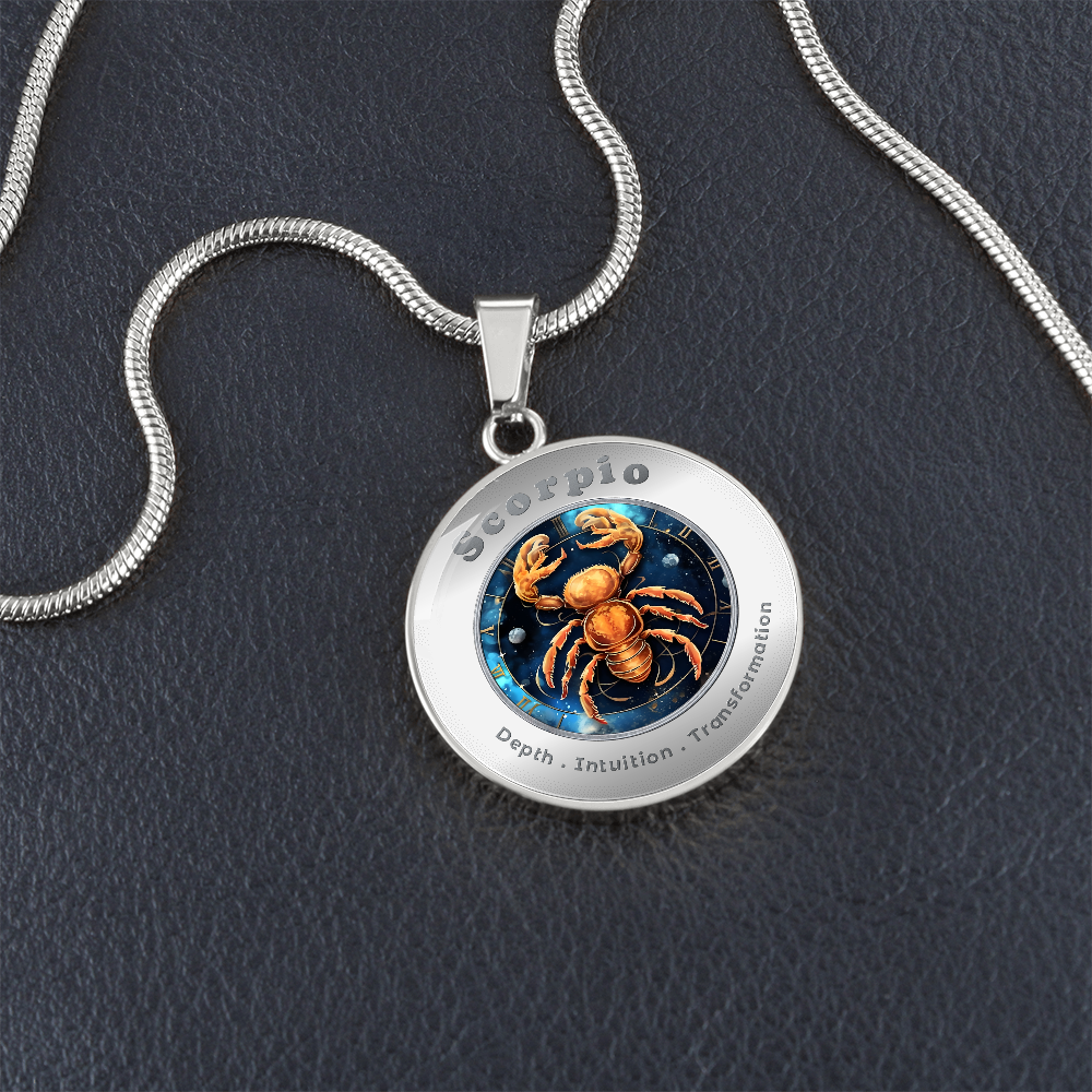 Scorpio - Affirmation Necklace - More Than CharmsMore Than Charms