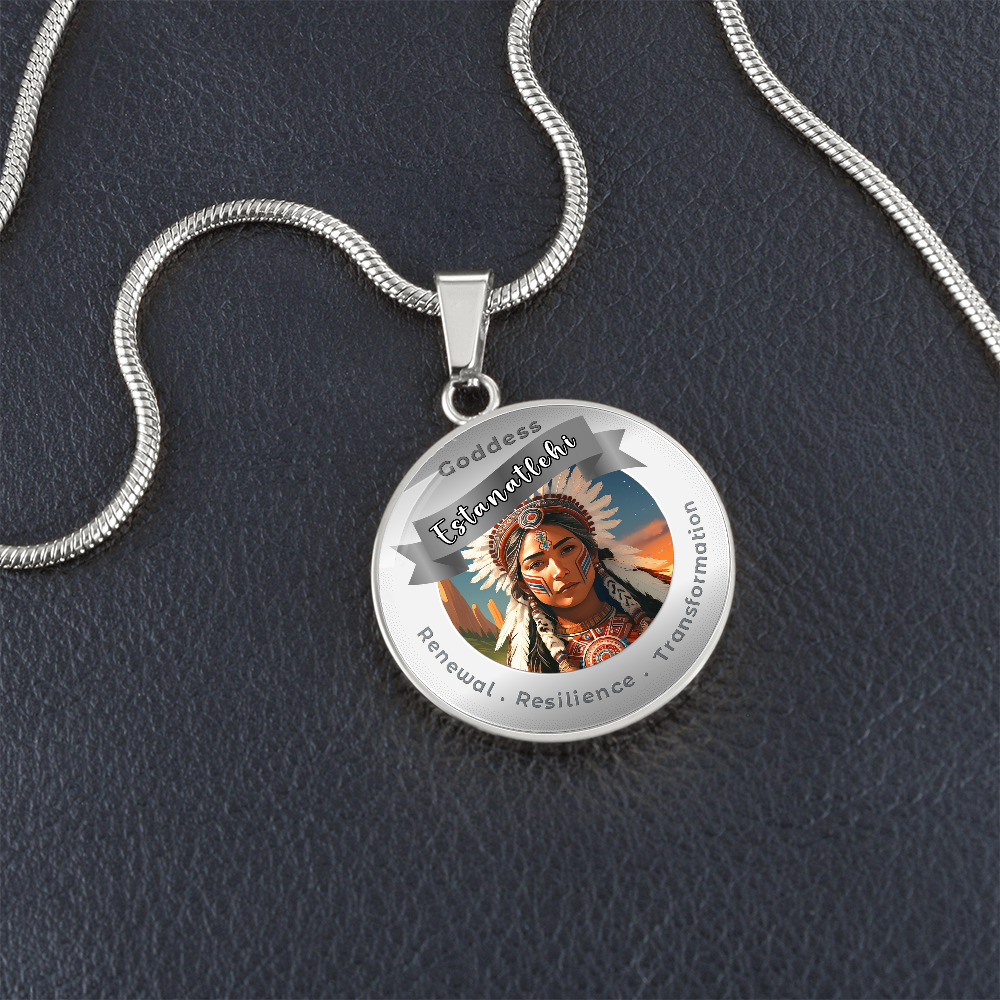 Goddess Estanatlehi - Affirmation Necklace - More Than CharmsMore Than Charms