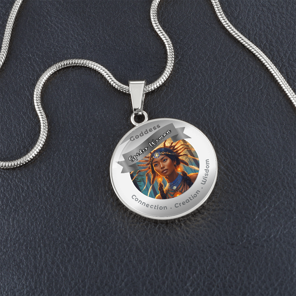 Spider Woman - Affirmation Necklace - More Than CharmsMore Than Charms