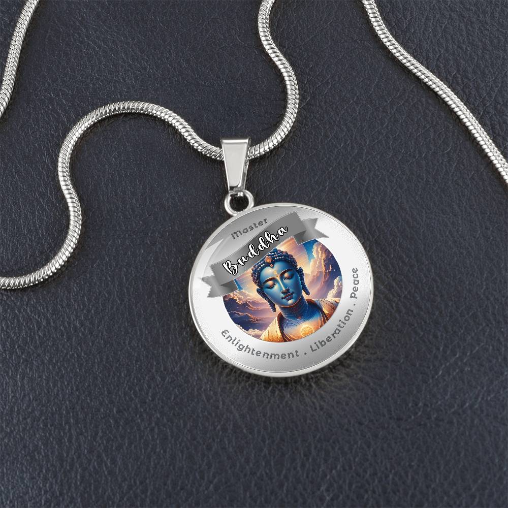 Buddha - Affirmation Necklace For Enlightenment, Liberation & Peace - More Than CharmsMore Than Charms