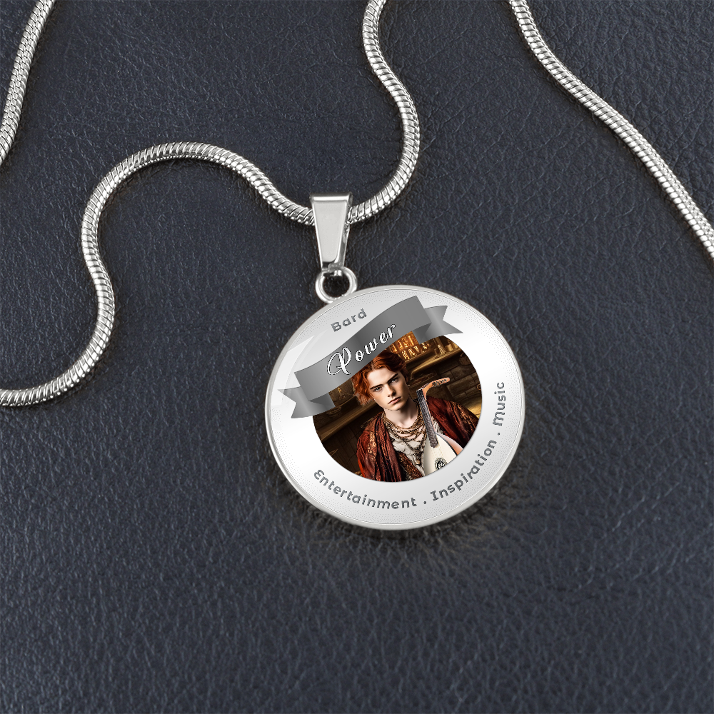 Bard - RPG Fantasy Affirmation Necklace - More Than CharmsMore Than Charms
