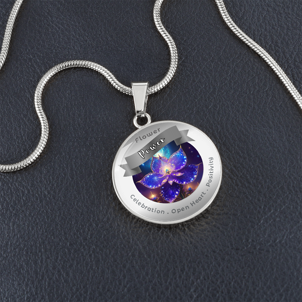 Larkspur - Affirmation Necklace - More Than CharmsMore Than Charms