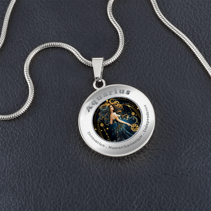 Aquarius - Affirmation Necklace - More Than CharmsMore Than Charms