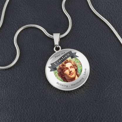 Paul The Venetian - Affirmation Necklace For Artistry, Harmony & Love - More Than CharmsMore Than Charms