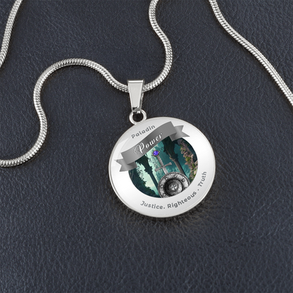 Paladin - RPG Fantasy Affirmation Necklace - More Than CharmsMore Than Charms