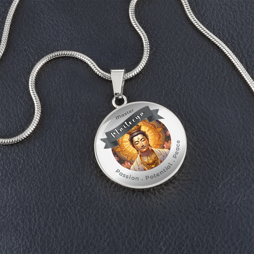 Maitreya - Affirmation Necklace For Passion, Potential & Peace - More Than CharmsMore Than Charms