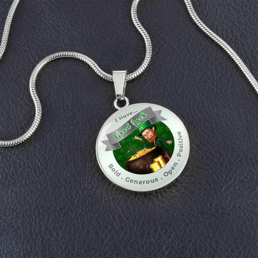 Leprechaun - Affirmation Necklace - More Than CharmsMore Than Charms