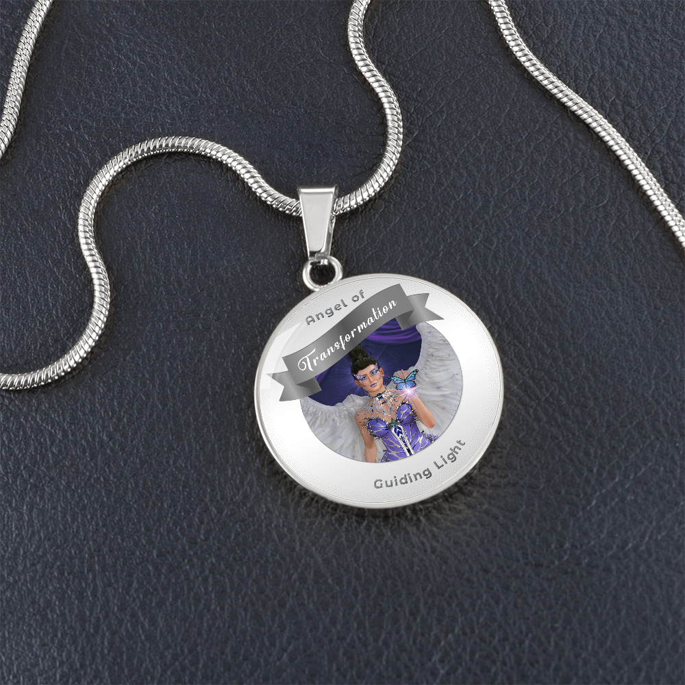 Transformation - Guardian Angel Affirmation Necklace - More Than CharmsMore Than Charms