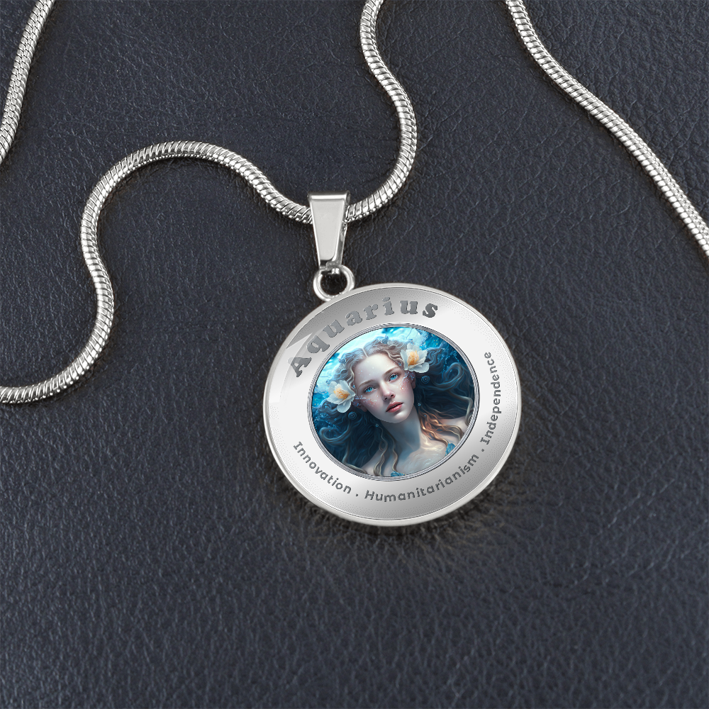 Aquarius - Affirmation Necklace - More Than CharmsMore Than Charms
