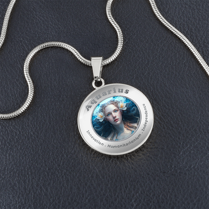 Aquarius - Affirmation Necklace - More Than CharmsMore Than Charms