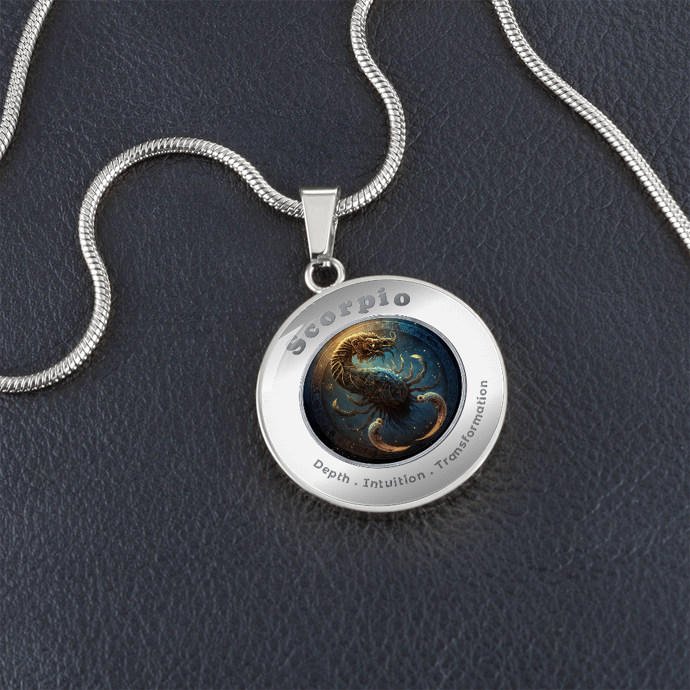 Scorpio - Affirmation Necklace - More Than CharmsMore Than Charms