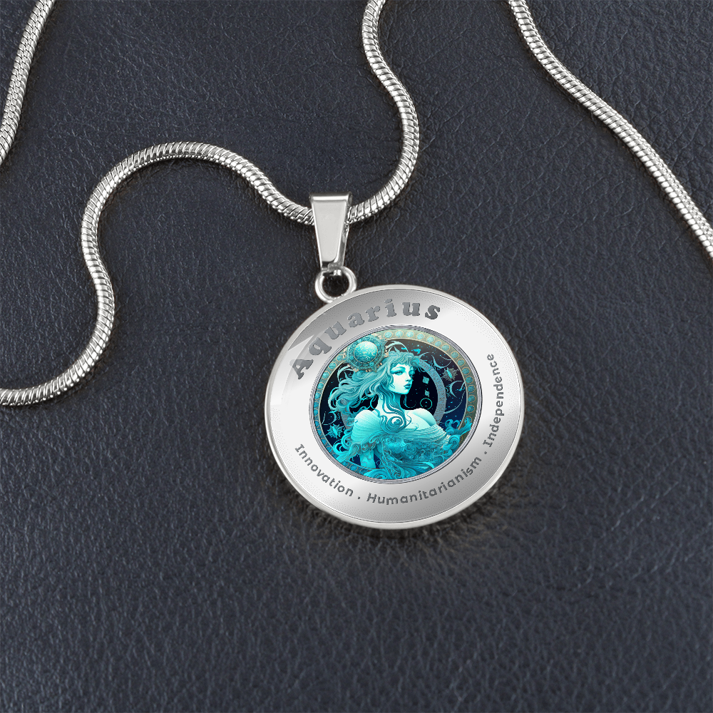 Aquarius - Affirmation Necklace - More Than CharmsMore Than Charms