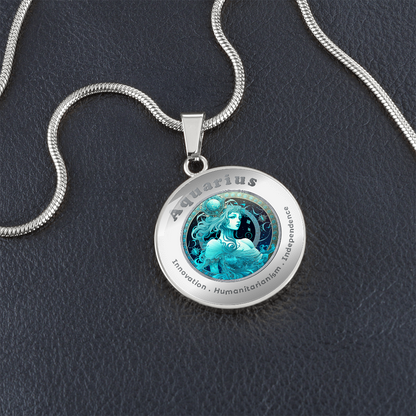 Aquarius - Affirmation Necklace - More Than CharmsMore Than Charms