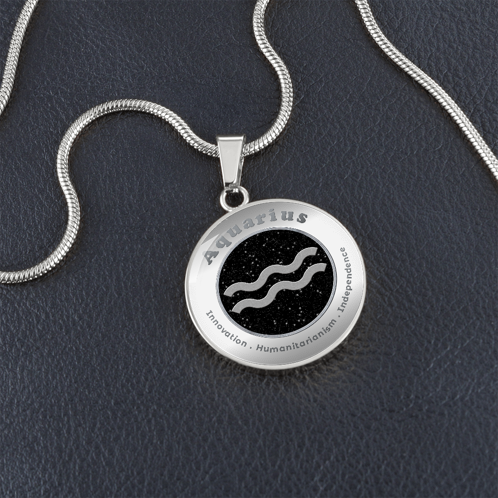 Aquarius - Affirmation Necklace - More Than CharmsMore Than Charms