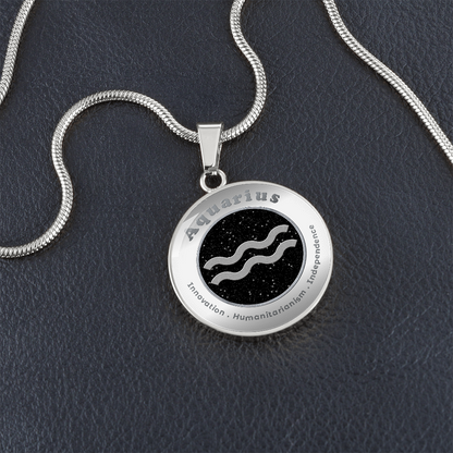 Aquarius - Affirmation Necklace - More Than CharmsMore Than Charms