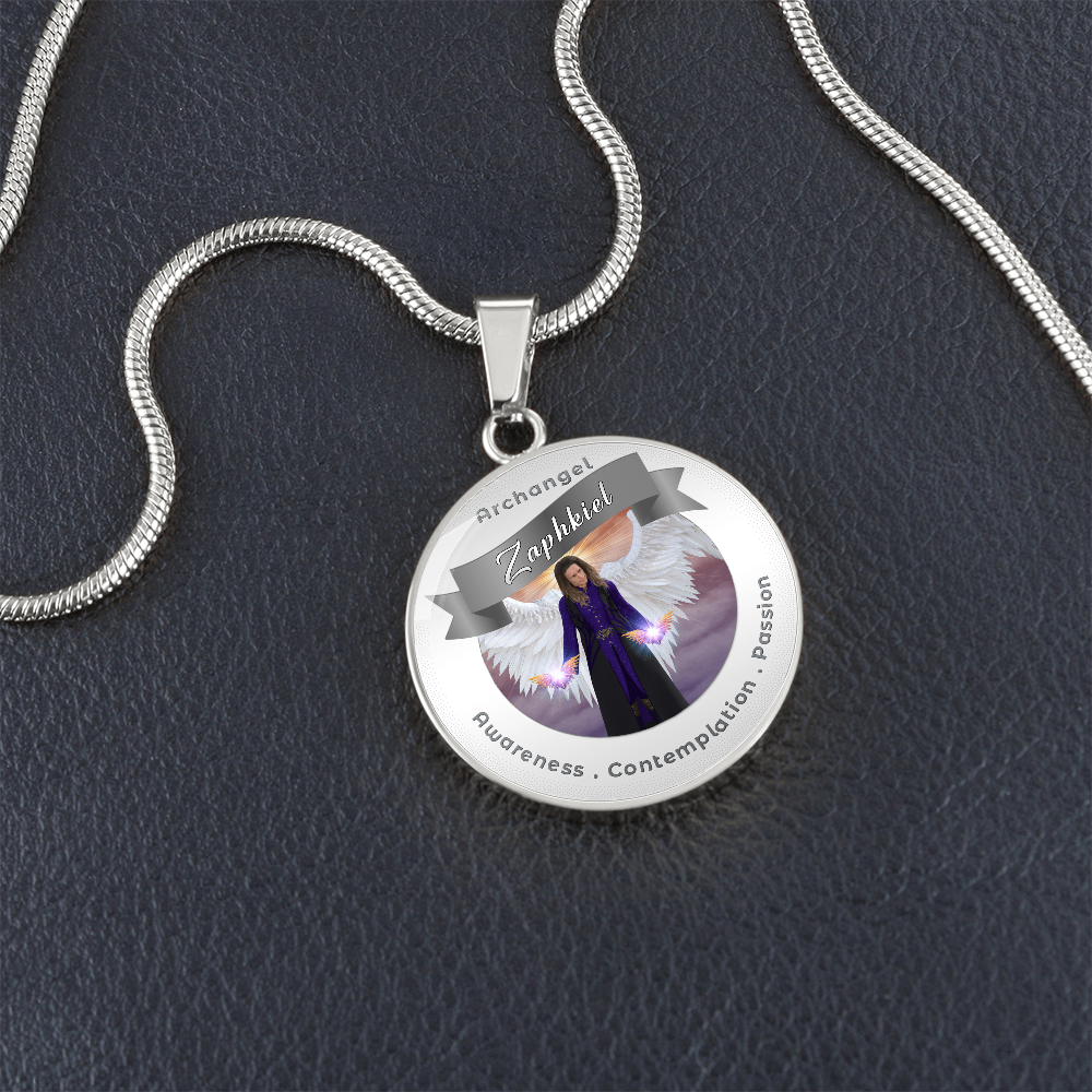 Archangel Zaphkiel - Affirmation Necklace - More Than CharmsMore Than Charms