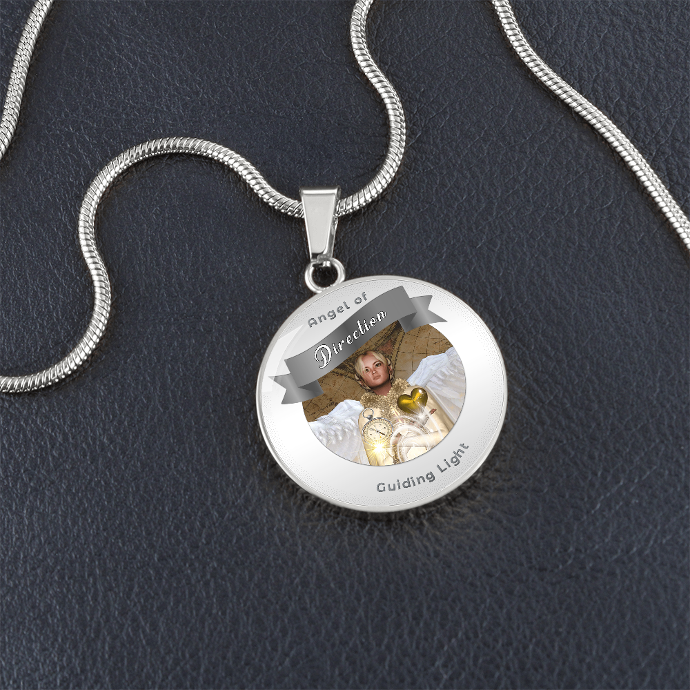 Direction - Guardian Angel Affirmation Necklace - More Than CharmsMore Than Charms