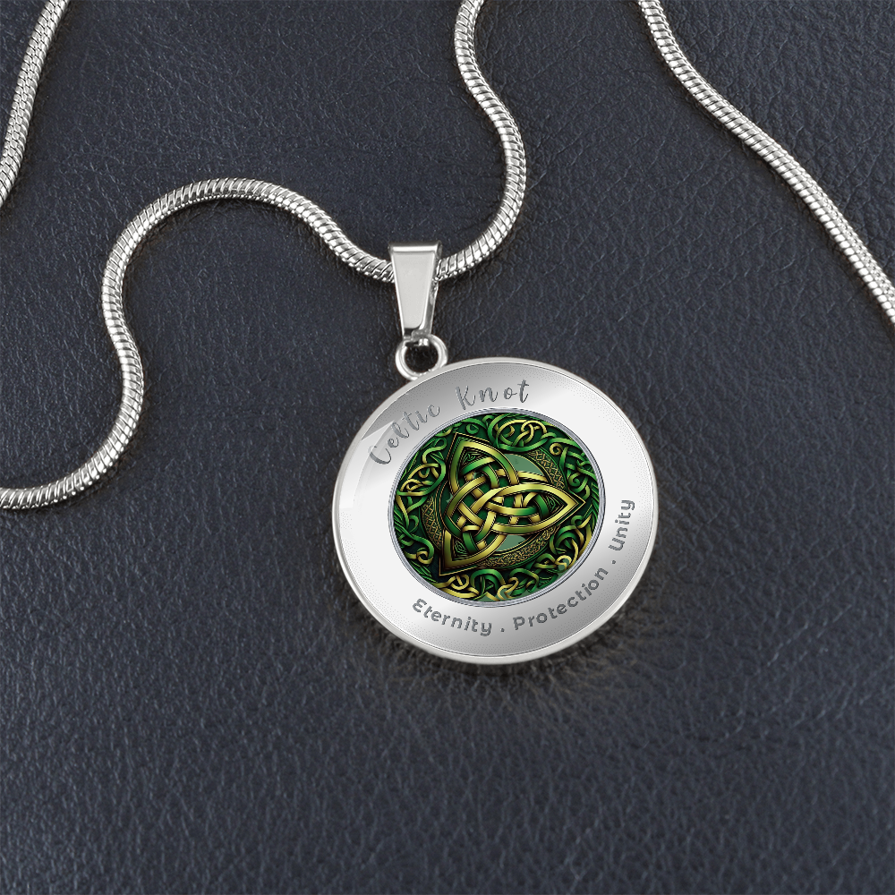 Celtic Knot - Eternity Unity Protection - Affirmation Necklace - More Than CharmsMore Than Charms