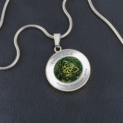 Celtic Knot - Eternity Unity Protection - Affirmation Necklace - More Than CharmsMore Than Charms