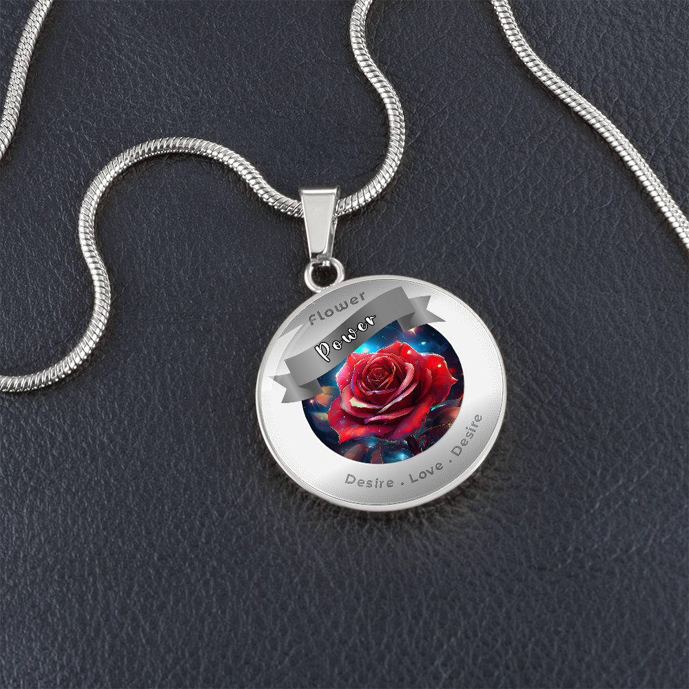 Rose - Affirmation Necklace - More Than CharmsMore Than Charms