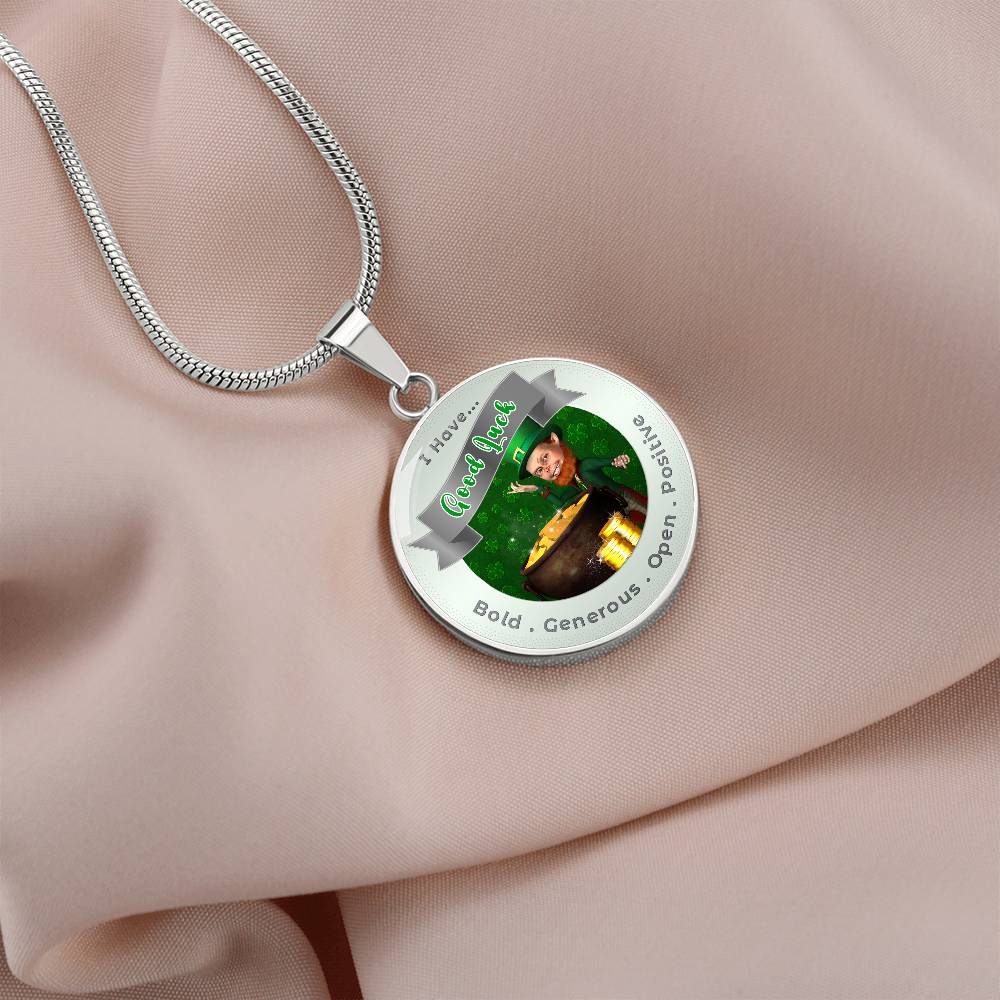 Leprechaun - Affirmation Necklace - More Than CharmsMore Than Charms