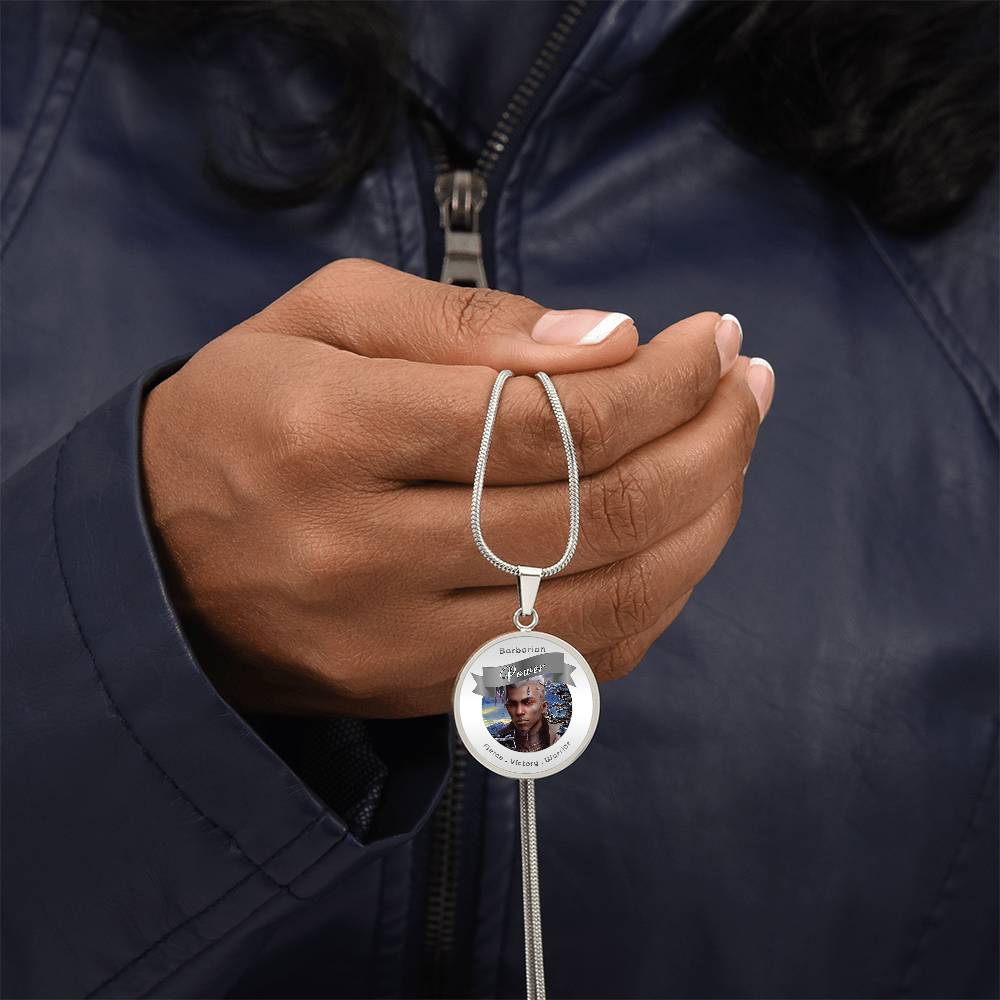 Barbarian - RPG Fantasy Affirmation Necklace - More Than CharmsMore Than Charms