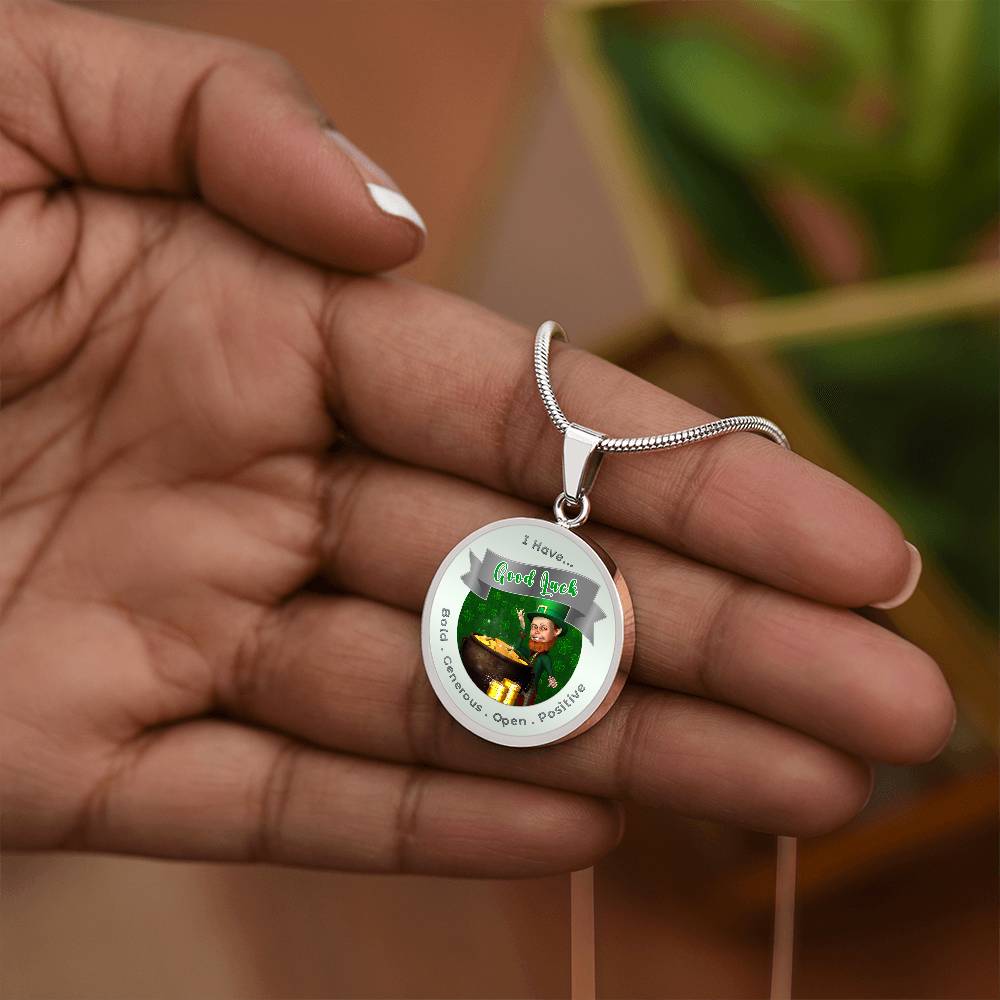 Leprechaun - Affirmation Necklace - More Than CharmsMore Than Charms