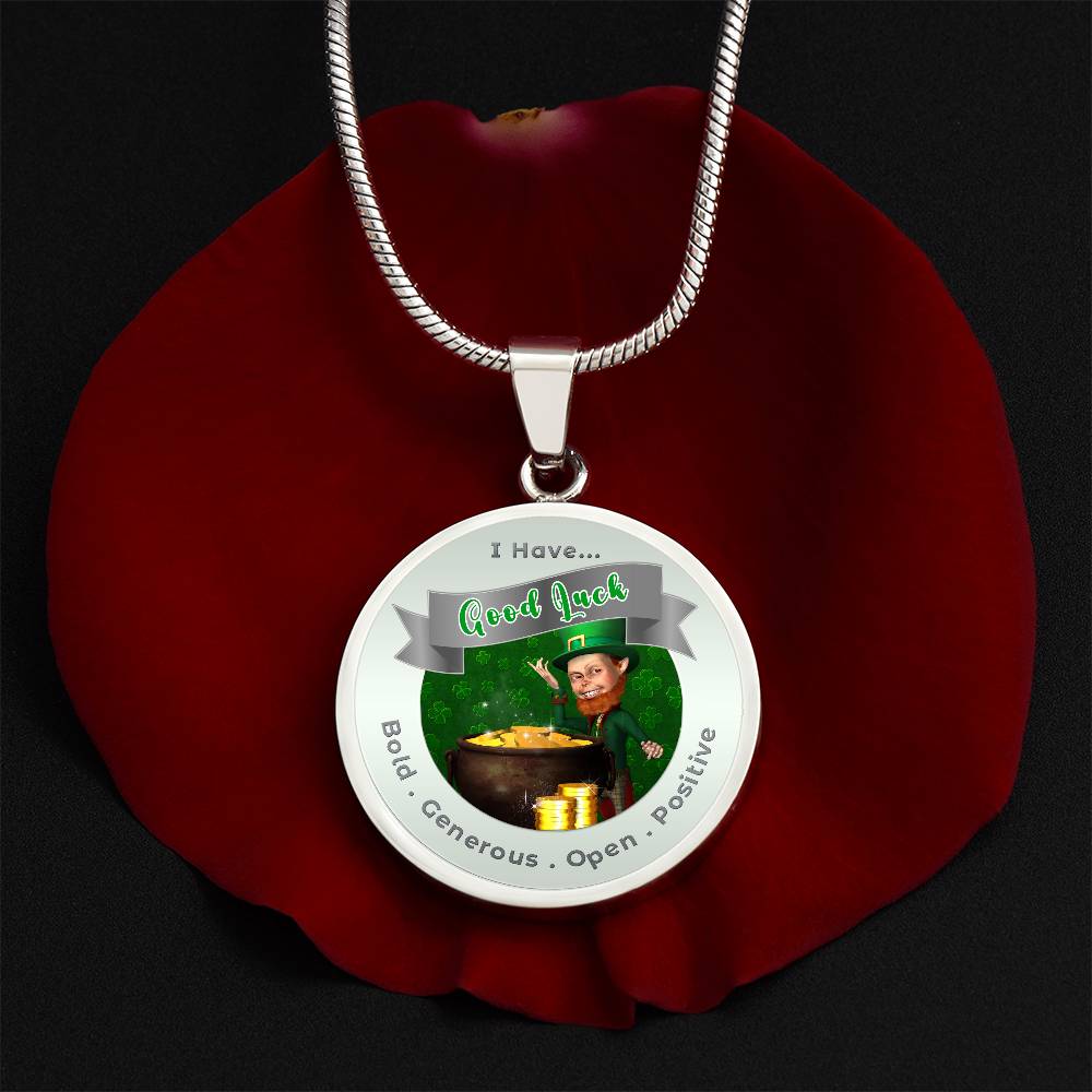Leprechaun - Affirmation Necklace - More Than CharmsMore Than Charms