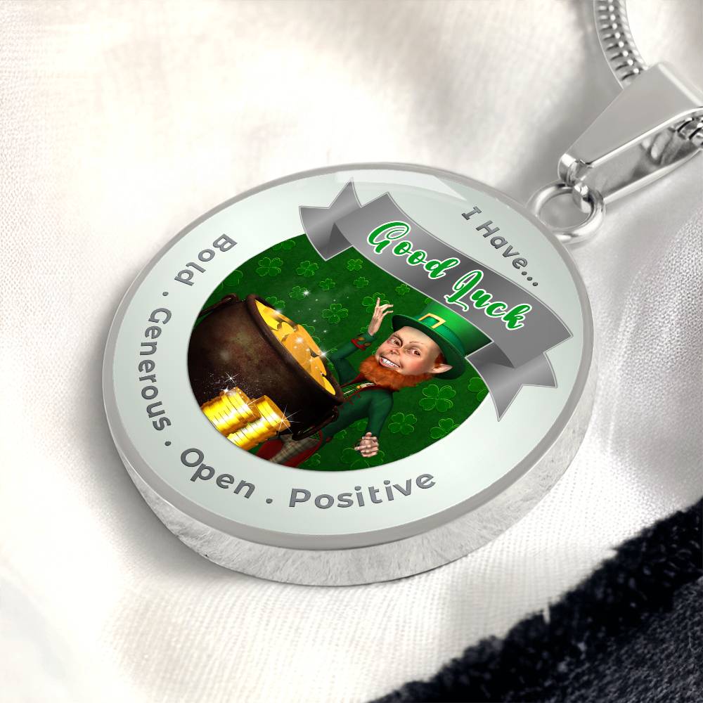 Leprechaun - Affirmation Necklace - More Than CharmsMore Than Charms