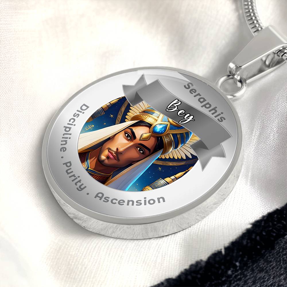 Seraphis Bay - Affirmation Necklace For Discipline, Purity & Ascension - More Than CharmsMore Than Charms