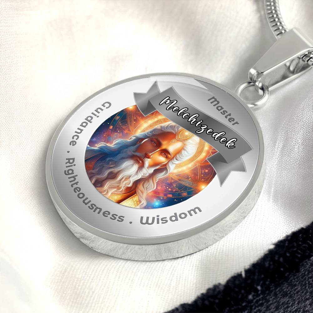 Melchizedek-- Affirmation Necklace For Guidance, Righteousness & Wisdom - More Than CharmsMore Than Charms