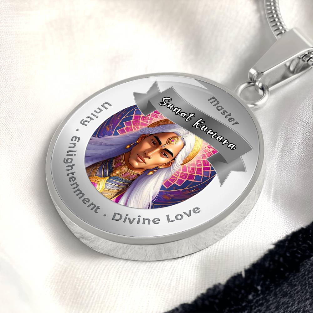 Sanat Kumara - Affirmation Necklace For Unity, Enlightenment & Divine Love - More Than CharmsMore Than Charms