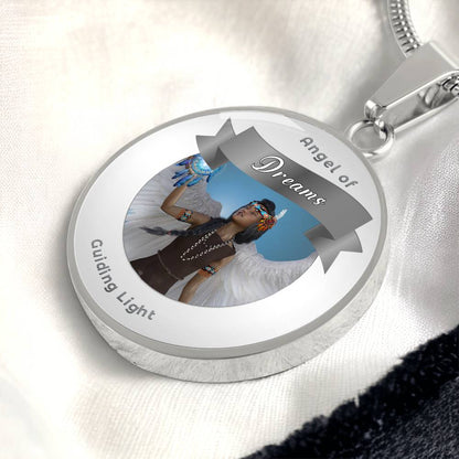 Dream - Guardian Angel Affirmation Necklace - More Than CharmsMore Than Charms