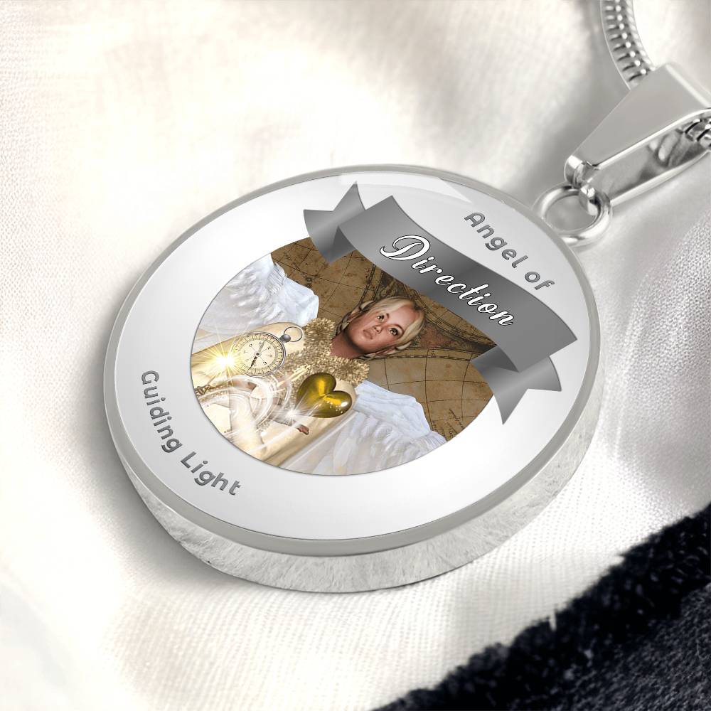 Direction - Guardian Angel Affirmation Necklace - More Than CharmsMore Than Charms