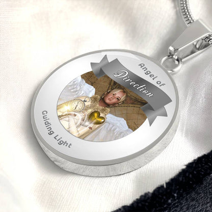 Direction - Guardian Angel Affirmation Necklace - More Than CharmsMore Than Charms