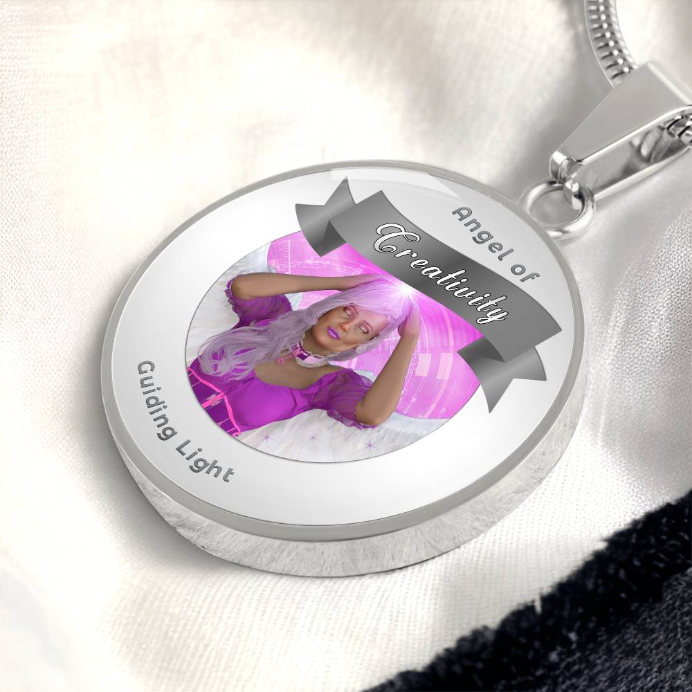 Creativity - Guardian Angel Affirmation Necklace - More Than CharmsMore Than Charms