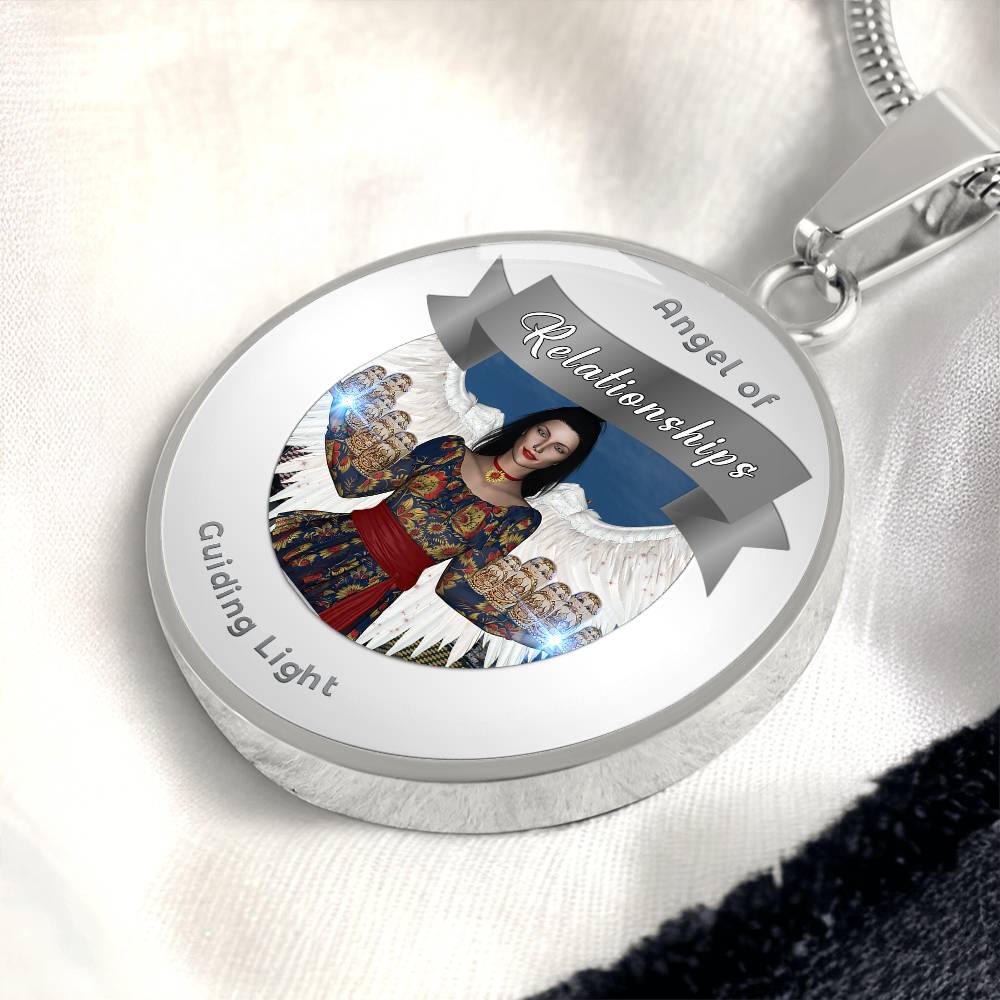 Relationships - Guardian Angel Affirmation Necklace - More Than CharmsMore Than Charms