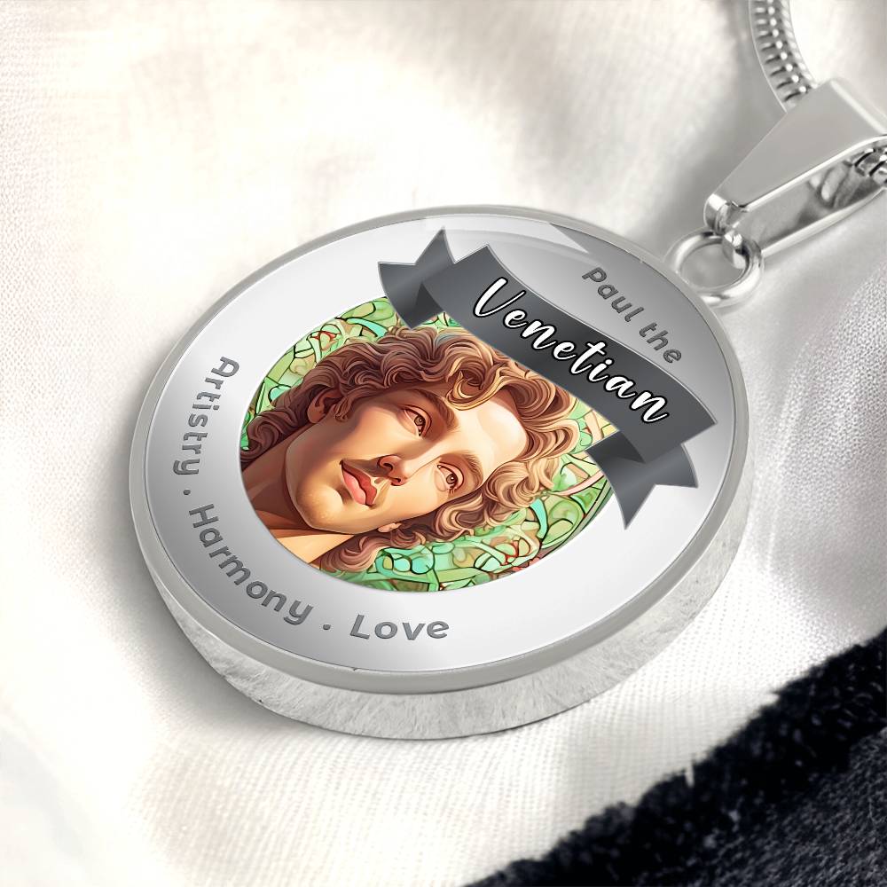 Paul The Venetian - Affirmation Necklace For Artistry, Harmony & Love - More Than CharmsMore Than Charms