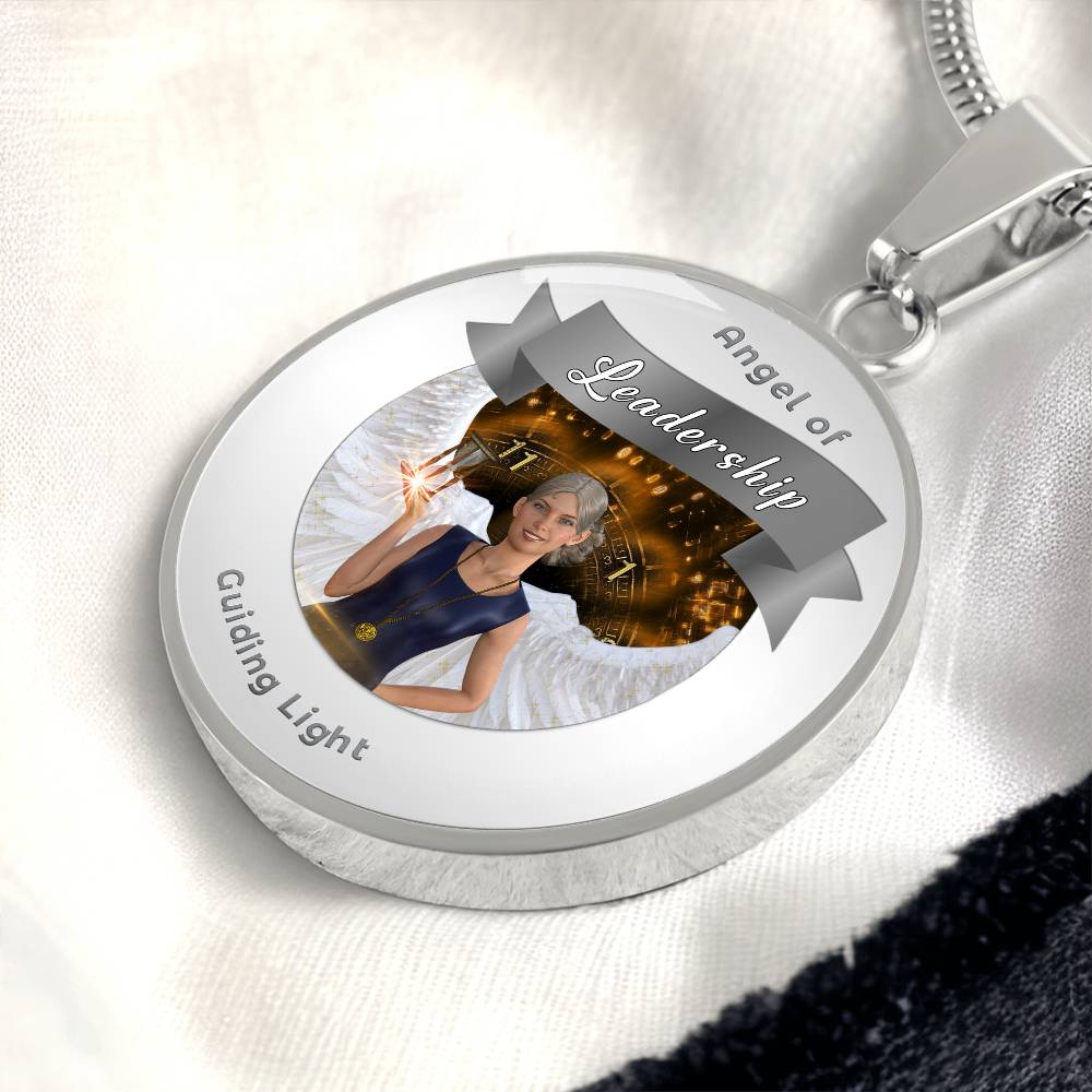 Leadership - Guardian Angel Affirmation Necklace - More Than CharmsMore Than Charms